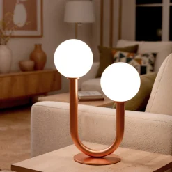 Clearance Drawer NEA Lampe à poser en métal et verre