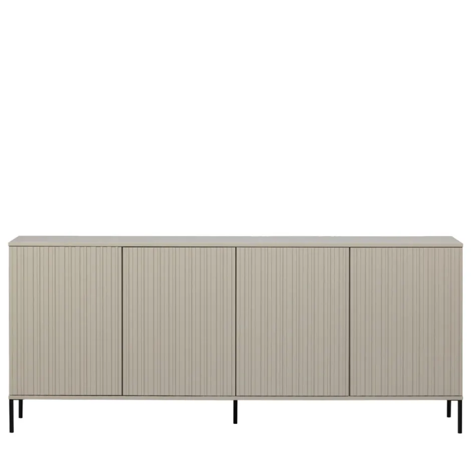 Online Woood NEW GRAVURE Buffet 4 portes en bois L200cm