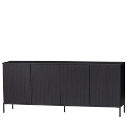 Online Woood NEW GRAVURE Buffet 4 portes en bois L200cm