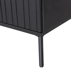 Woood NEW GRAVURE Meuble TV 2 portes en bois L100cm