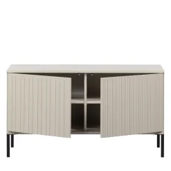 Woood NEW GRAVURE Meuble TV 2 portes en bois L100cm