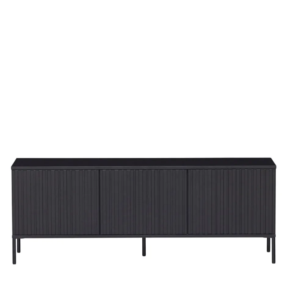 Clearance Woood NEW GRAVURE Meuble TV en bois L150cm