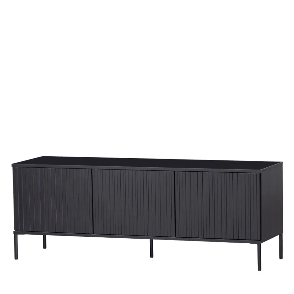 Clearance Woood NEW GRAVURE Meuble TV en bois L150cm