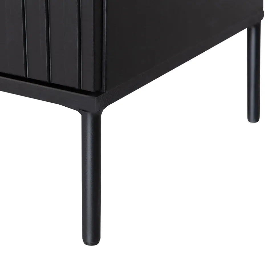 Clearance Woood NEW GRAVURE Meuble TV en bois L150cm