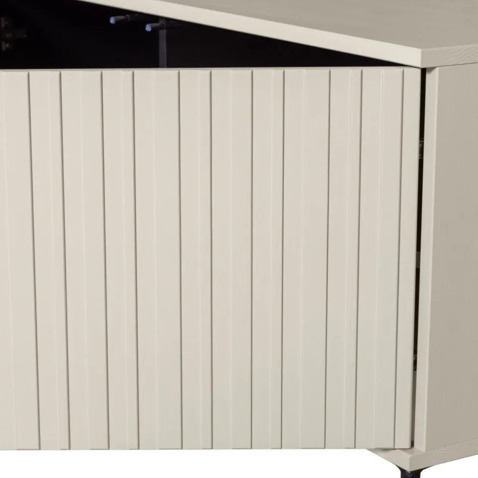 Clearance Woood NEW GRAVURE Meuble TV en bois L150cm