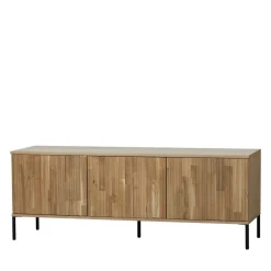 Clearance Woood NEW GRAVURE Meuble TV en bois L150cm