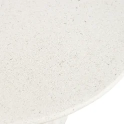 House Nordic NEWTOWN Table d'appoint ronde en fibre d'argile 40x40cm