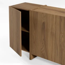 Hot Drawer NICOLE Buffet 4 portes en bois L180cm