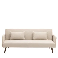 Discount Drawer NIELSON Canapé convertible 3 places en tissu bouclette