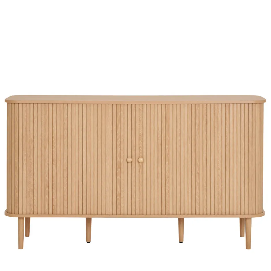 New House Nordic NIKKO Buffet 2 portes coulissantes en bois L140cm