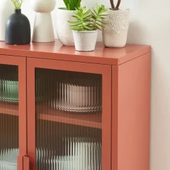 Discount Pantone NINO Buffet 2 portes en métal L75cm