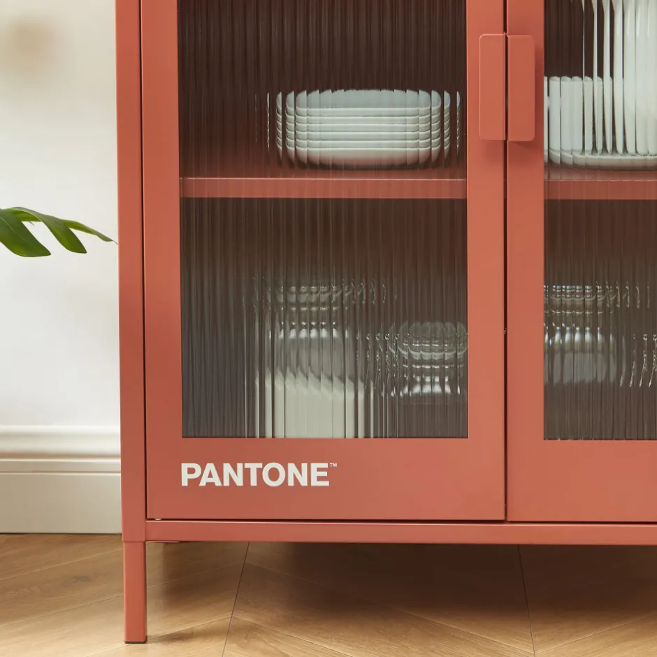 Discount Pantone NINO Buffet 2 portes en métal L75cm