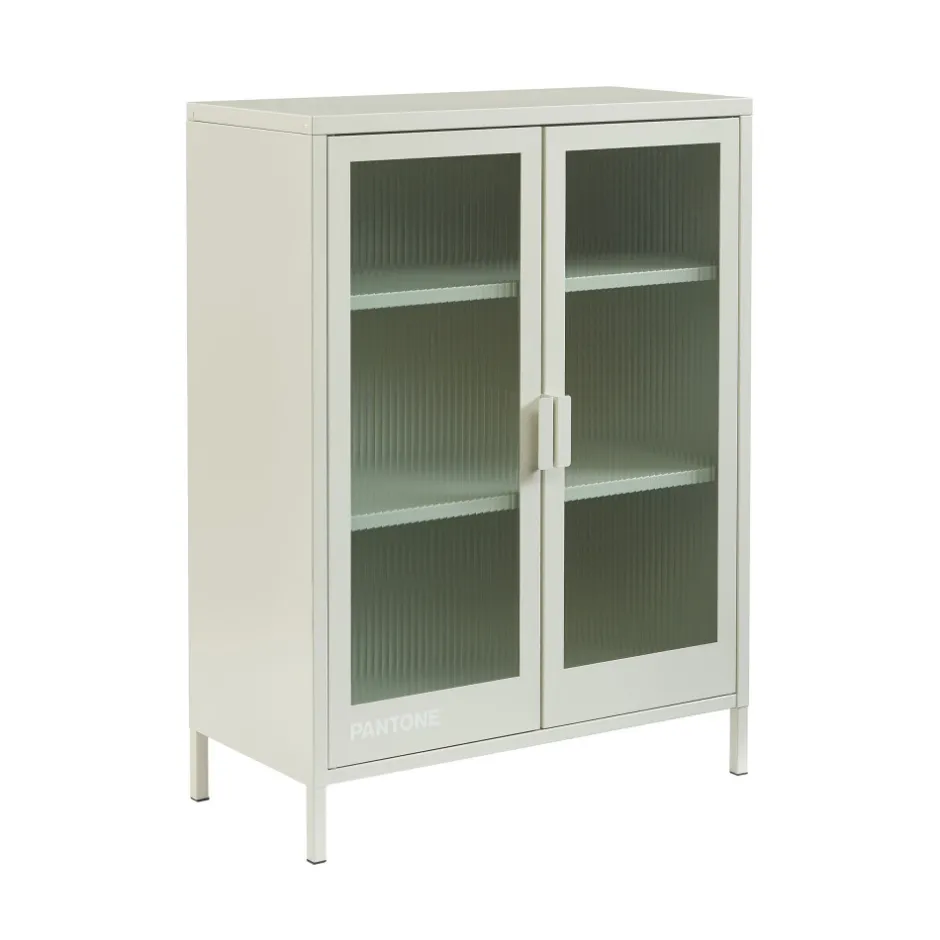 Discount Pantone NINO Buffet 2 portes en métal L75cm