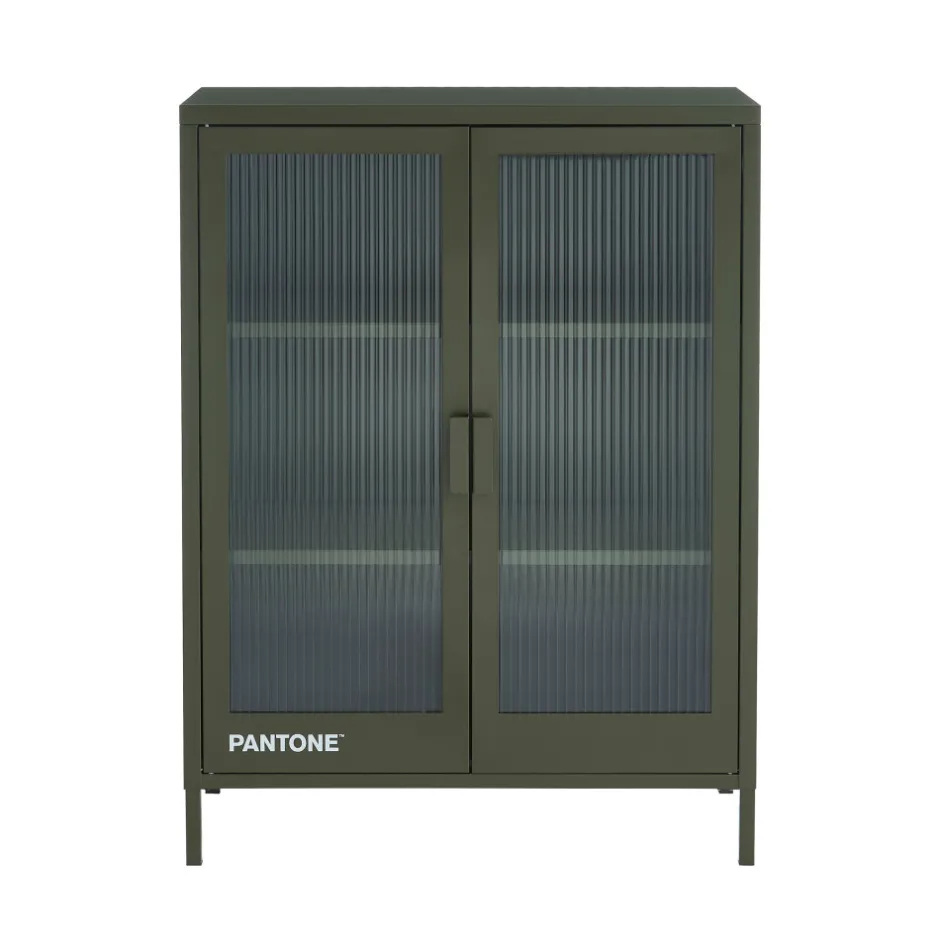 Discount Pantone NINO Buffet 2 portes en métal L75cm