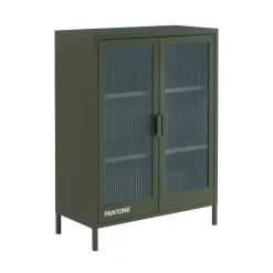 Discount Pantone NINO Buffet 2 portes en métal L75cm
