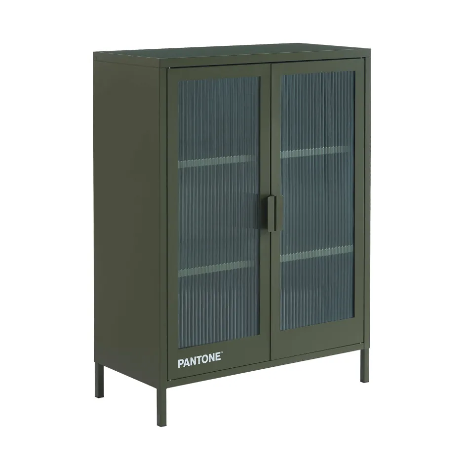 Discount Pantone NINO Buffet 2 portes en métal L75cm