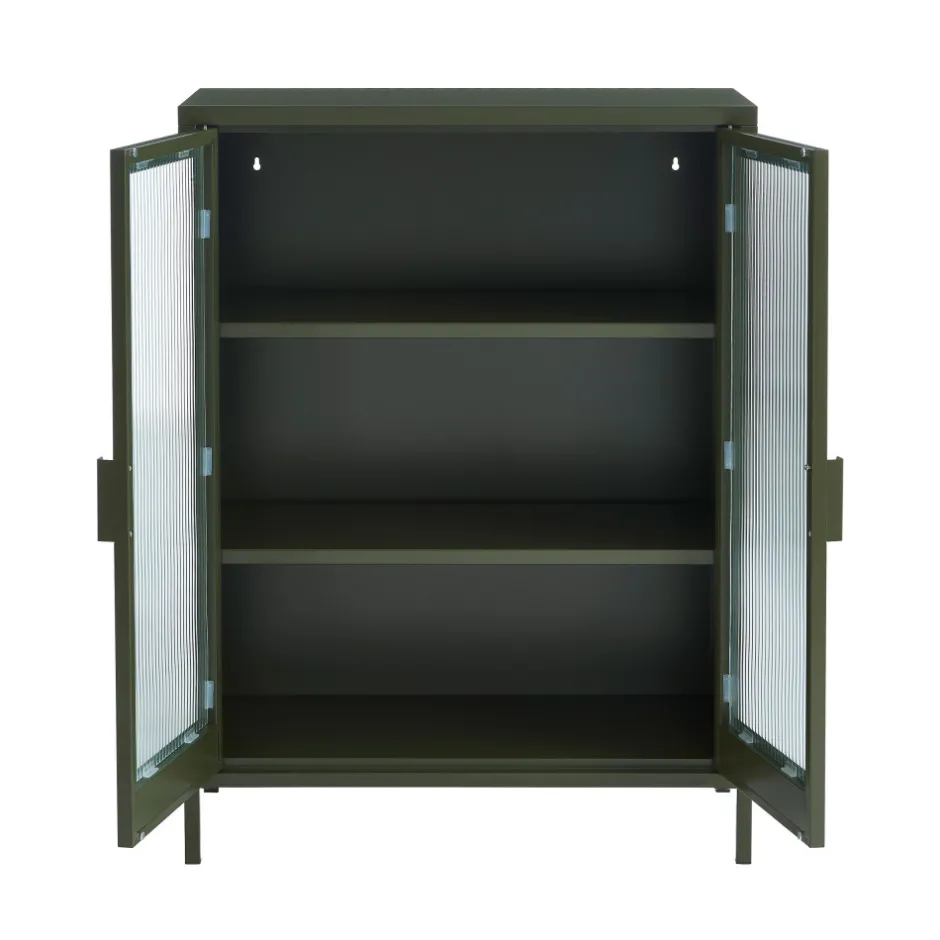Discount Pantone NINO Buffet 2 portes en métal L75cm
