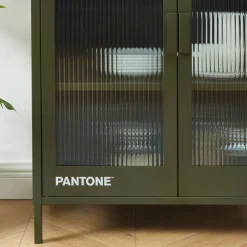 Discount Pantone NINO Buffet 2 portes en métal L75cm
