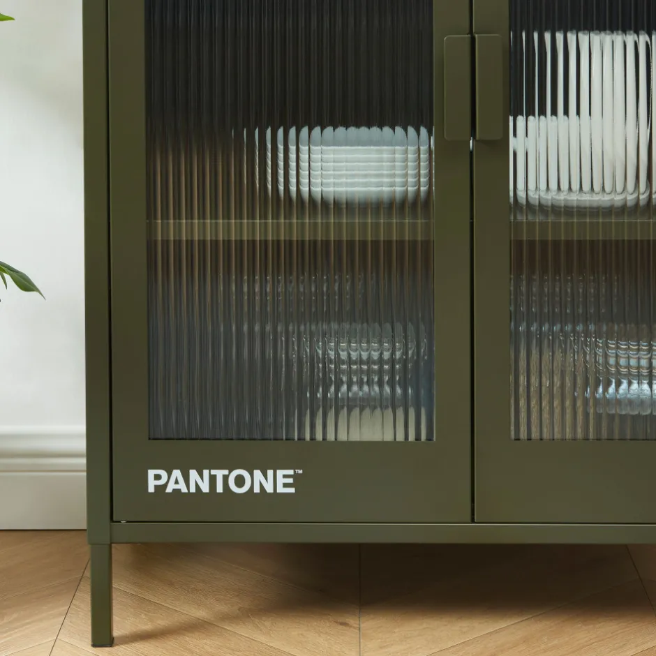 Discount Pantone NINO Buffet 2 portes en métal L75cm
