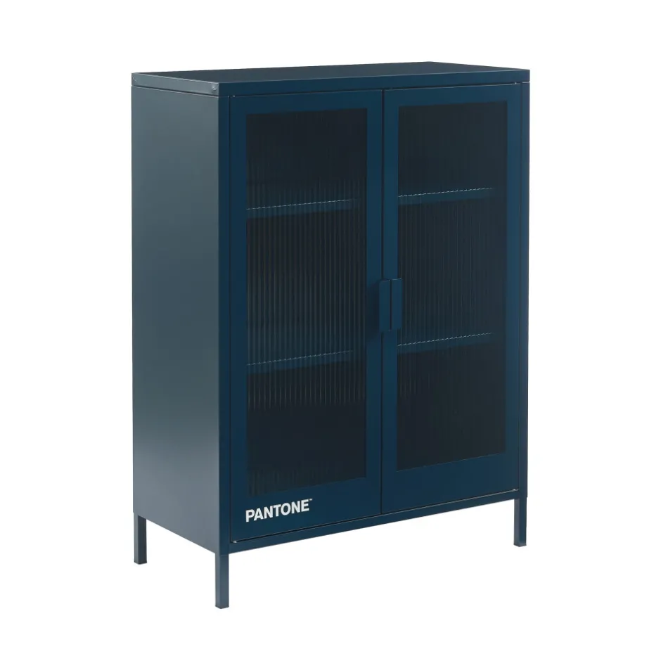 Discount Pantone NINO Buffet 2 portes en métal L75cm