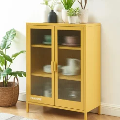 Discount Pantone NINO Buffet 2 portes en métal L75cm