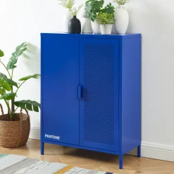 Pantone NINO Buffet haut 2 portes en métal H100cm