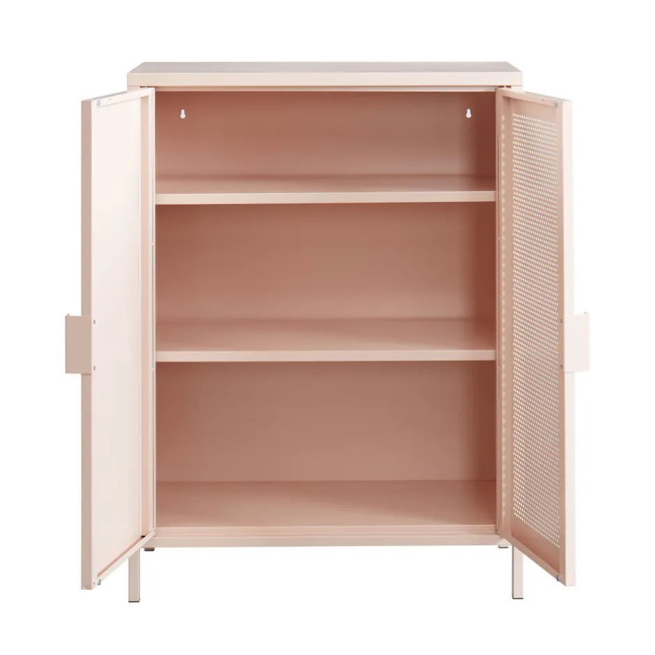 Pantone NINO Buffet haut 2 portes en métal H100cm