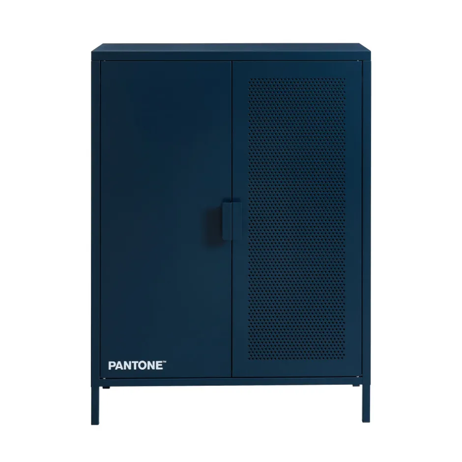 Pantone NINO Buffet haut 2 portes en métal H100cm