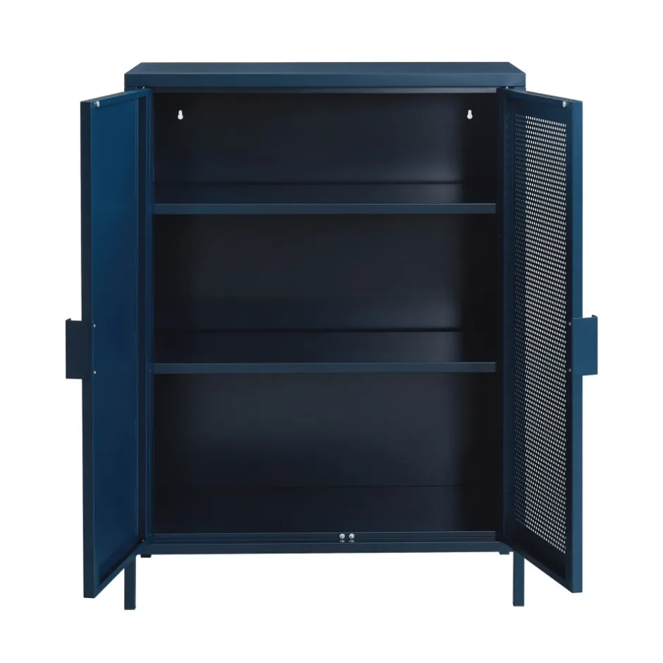 Pantone NINO Buffet haut 2 portes en métal H100cm
