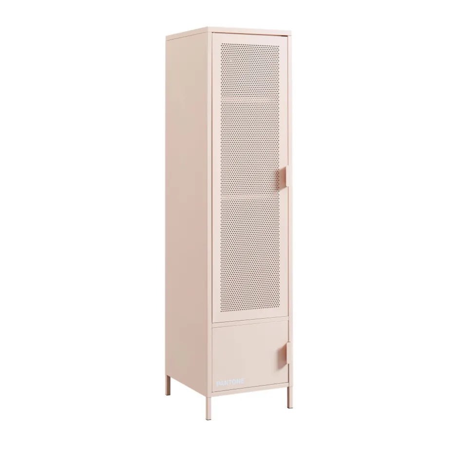 Clearance Pantone NINO Colonne de rangement 2 portes en métal H180cm