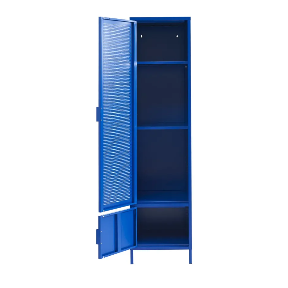Clearance Pantone NINO Colonne de rangement 2 portes en métal H180cm