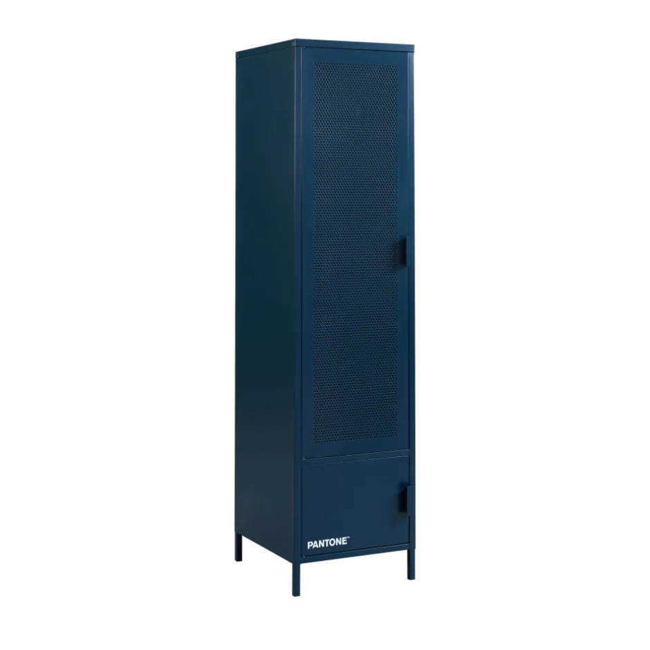 Clearance Pantone NINO Colonne de rangement 2 portes en métal H180cm