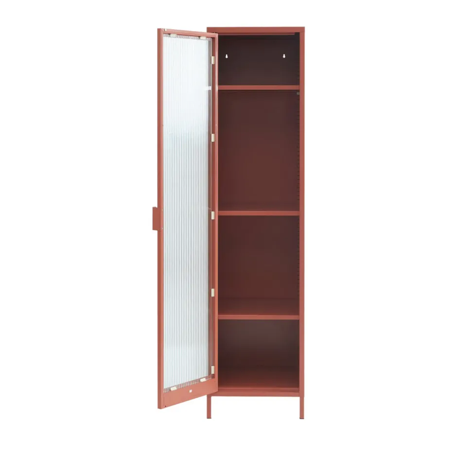 Discount Pantone NINO Colonne de rangement 1 porte en métal H180cm