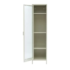 Discount Pantone NINO Colonne de rangement 1 porte en métal H180cm