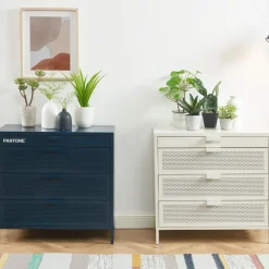 Online Pantone NINO Commode 4 tiroirs en métal L80cm
