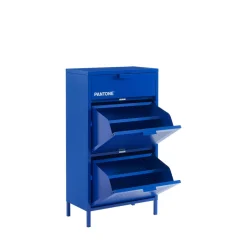 Outlet Pantone NINO Meuble à chaussures 2 portes 1 tiroir en métal L55cm