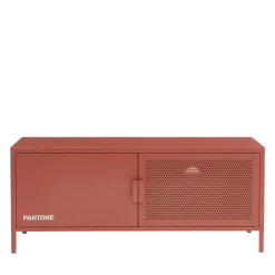 Outlet No name NINO Meuble TV 2 portes en métal PANTONE L120cm