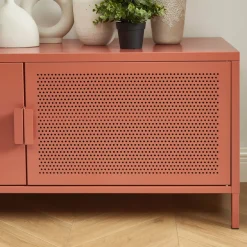 Outlet No name NINO Meuble TV 2 portes en métal PANTONE L120cm