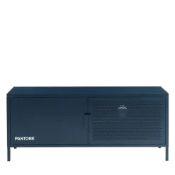 Outlet No name NINO Meuble TV 2 portes en métal PANTONE L120cm