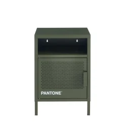 Pantone NINO Table de chevet 1 porte en métal