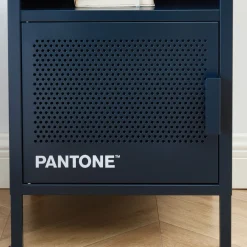 Pantone NINO Table de chevet 1 porte en métal
