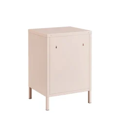 Pantone NINO Table de chevet 1 porte en métal