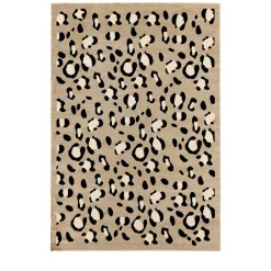 Discount Drawer NOMAD Tapis contemporain à motifs léopard