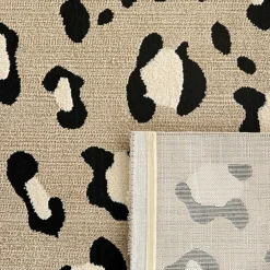 Discount Drawer NOMAD Tapis contemporain à motifs léopard