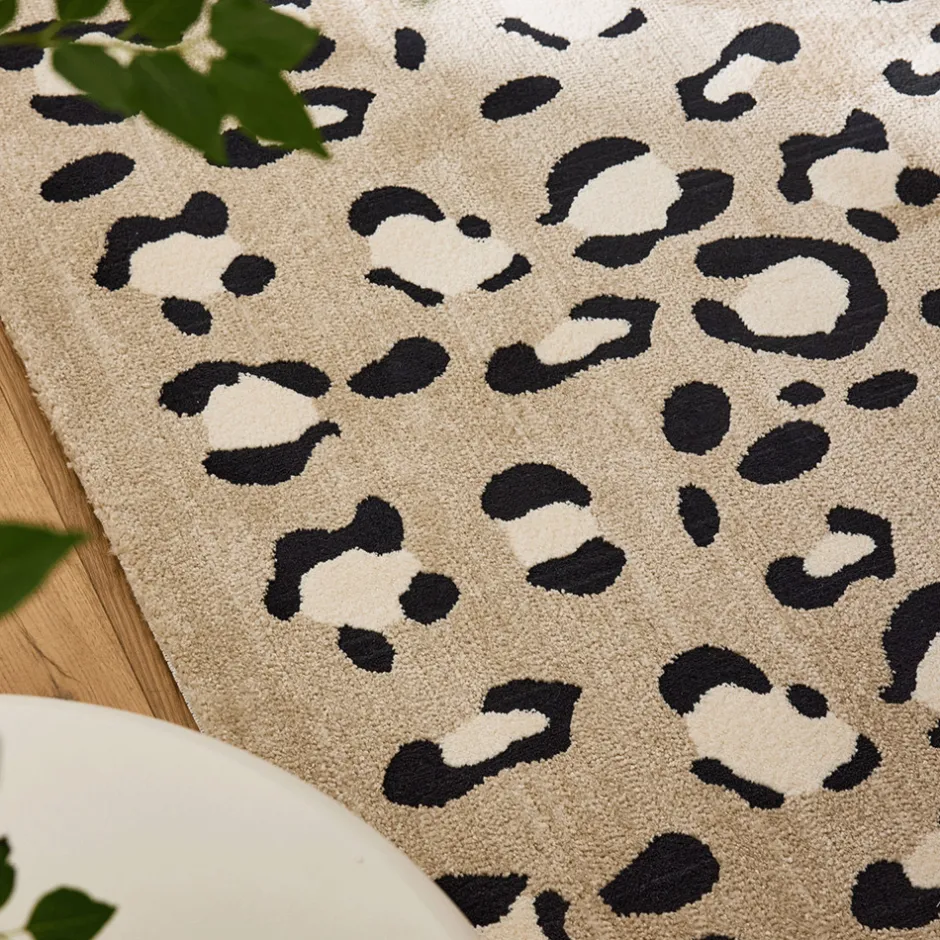 Discount Drawer NOMAD Tapis contemporain à motifs léopard