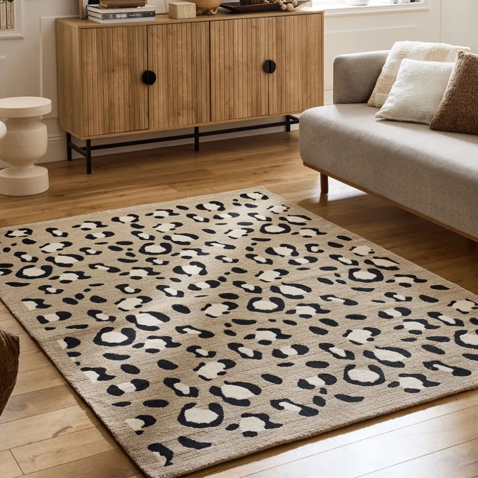 Discount Drawer NOMAD Tapis contemporain à motifs léopard