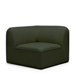 Sale Drawer NOOR Angle réversible pour canapé modulable en tissu bouclette