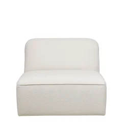 Online Drawer NOOR Chauffeuse pour canapé modulable en tissu bouclette