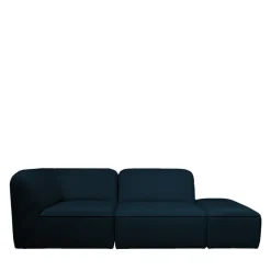 Online Drawer NOOR Chauffeuse pour canapé modulable en tissu bouclette