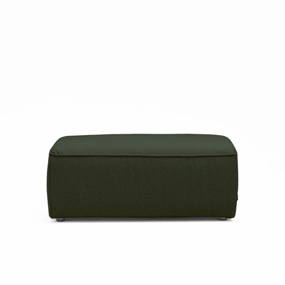 Hot Drawer NOOR Pouf pour canapé modulable en tissu bouclette